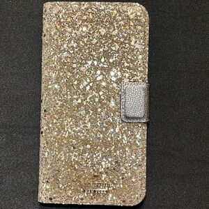 Kate Spade ✨Gold ✨ Glitter✨ iPhone 7 Plus Case